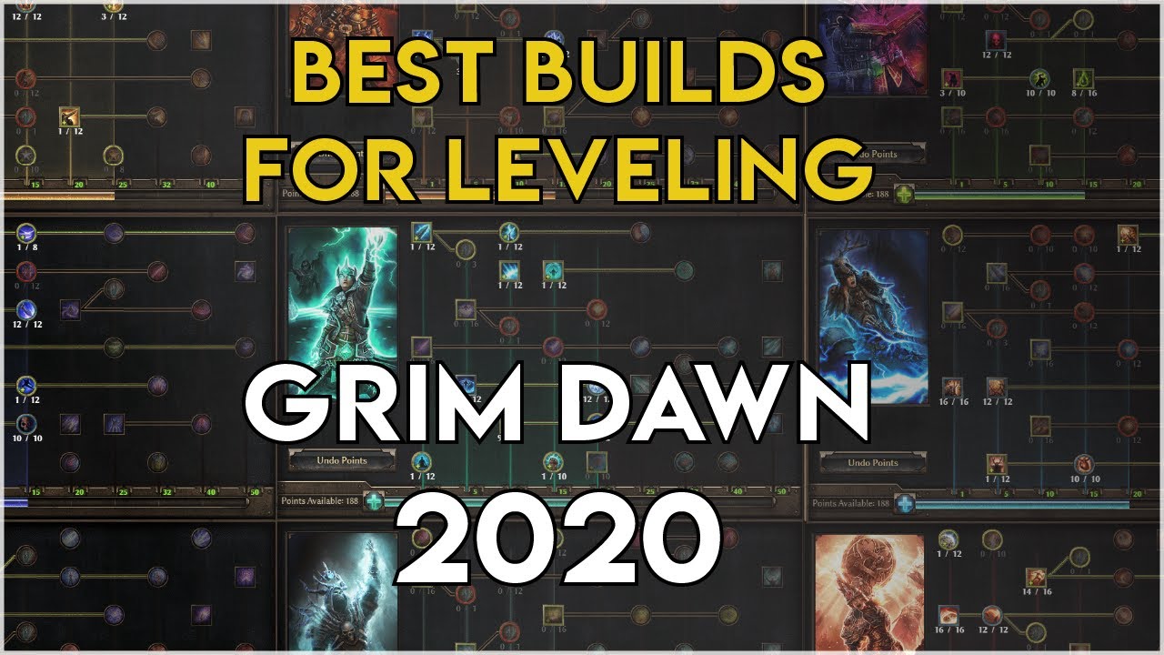 grim dawn ไทย  Update New  *UPDATE 2020* Best leveling builds and class combinations || Grim Dawn New Player Build Guide