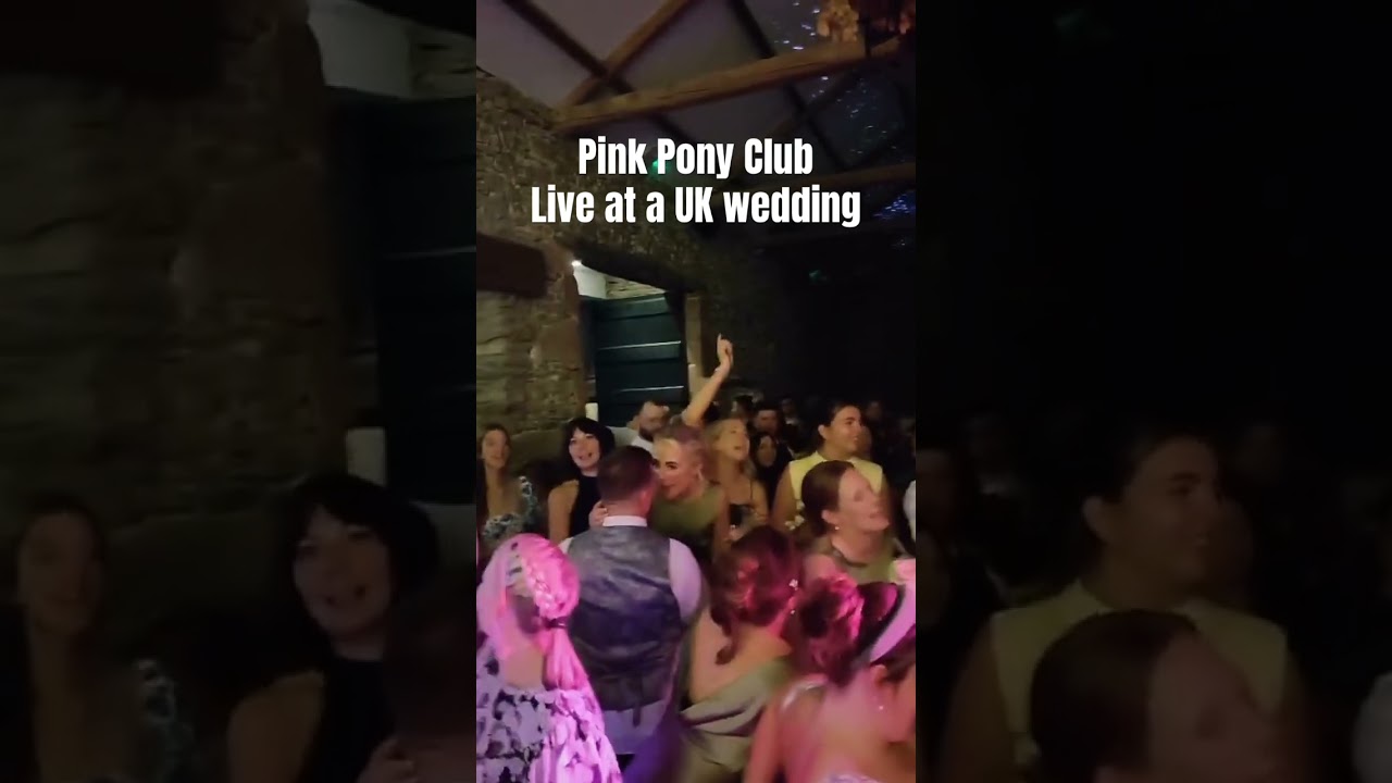 Pink Pony Club going OFF at a UK wedding! 🌸🐴♣️ 