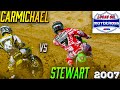 Ricky carmichael vs james stewart  2007 outdoors