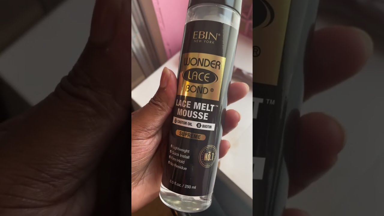 LACE MELTING SPRAY VS MOUSSE Explorepage Faith Fashion Lifestyle Hairstyle Wig Ebin