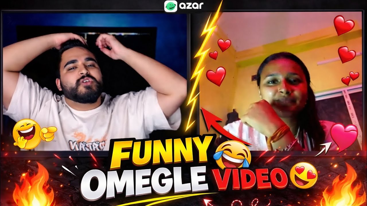 Funny Omegle video 😍with cuteness girl 🔥❤️@darpan_is_live 