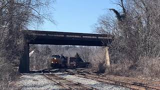 CSX Q438-21 with 3124 Leading