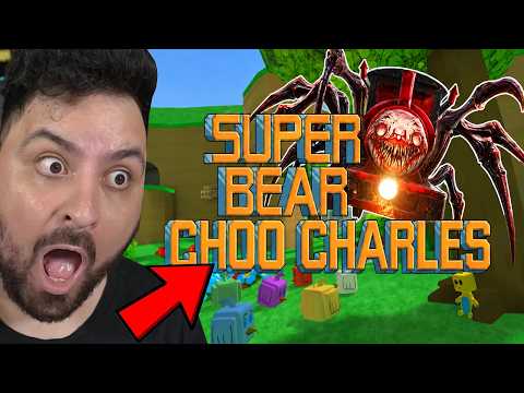 SOBREVIVA ao CHOO CHOO CHARLES ASSUSTADOR em SUPER BEAR ADVENTURE !! 🚂🚨