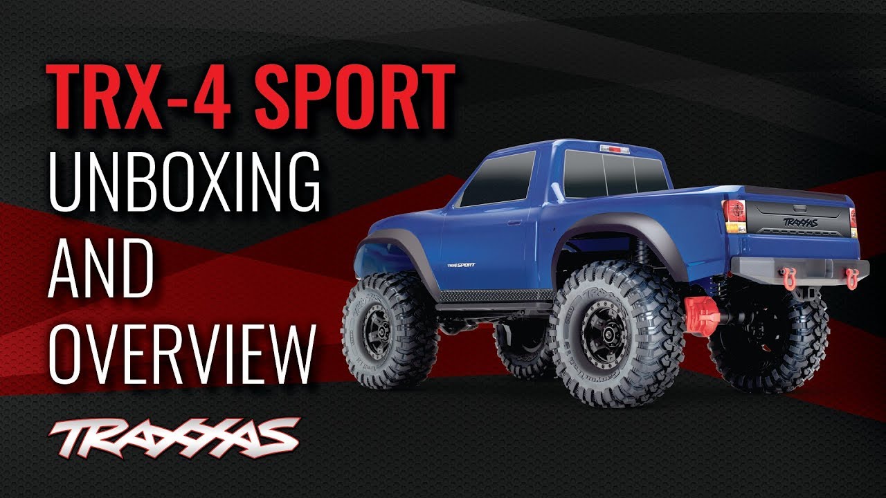 TRX4 Sport Unboxing and Overview YouTube
