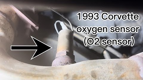 1993 Corvette oxygen sensors (O2 sensors)￼