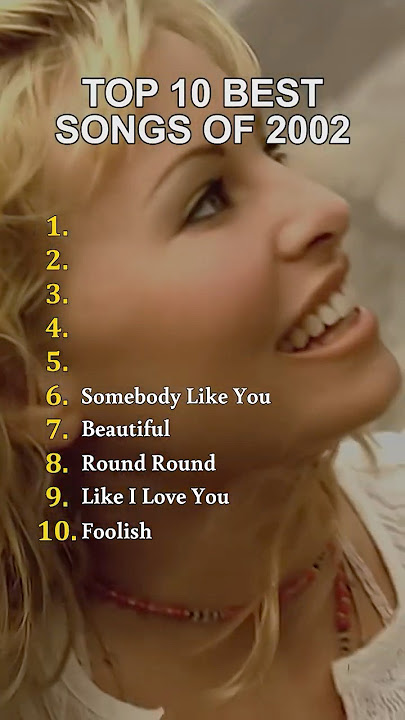 Top 10 Best Songs of 2002 🔥 | Can You Still Sing Along?
