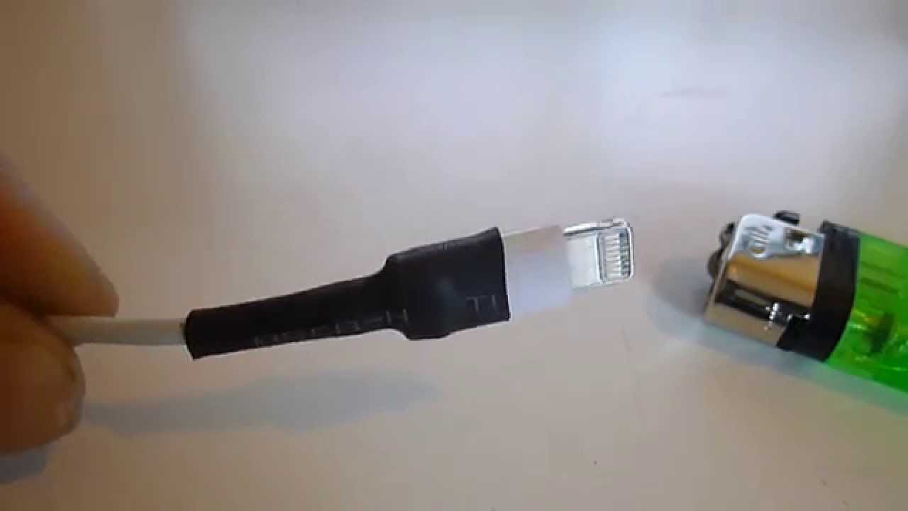 HOW TO Make a NEARLY invincible iPhone 5 6 iPad Lightning charger cable 