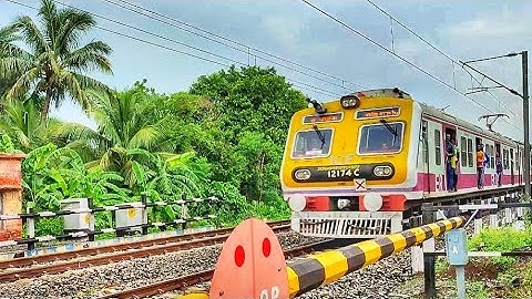 EMU Local Train Dangerous & Furious Skipped At Railgate