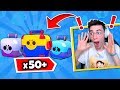 UNBOXING PONAD 50 SKRZYNEK w Brawl Stars!