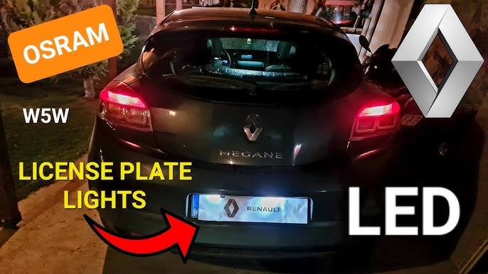 Pack LED Module Plaque Arrière Renault Clio III