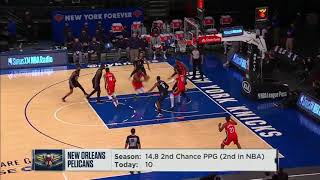 Zion drops the HAMMER🔨,Knicks vs Pelicans