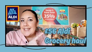 Saving Money at ALDI: £56 Budget-friendly Weekly Food Haul