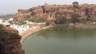 Badami cave temple, city, bagalkot district.karnataka state, india.
badami, the capital of early chalukyas, who ruled much karnataka in
6th...