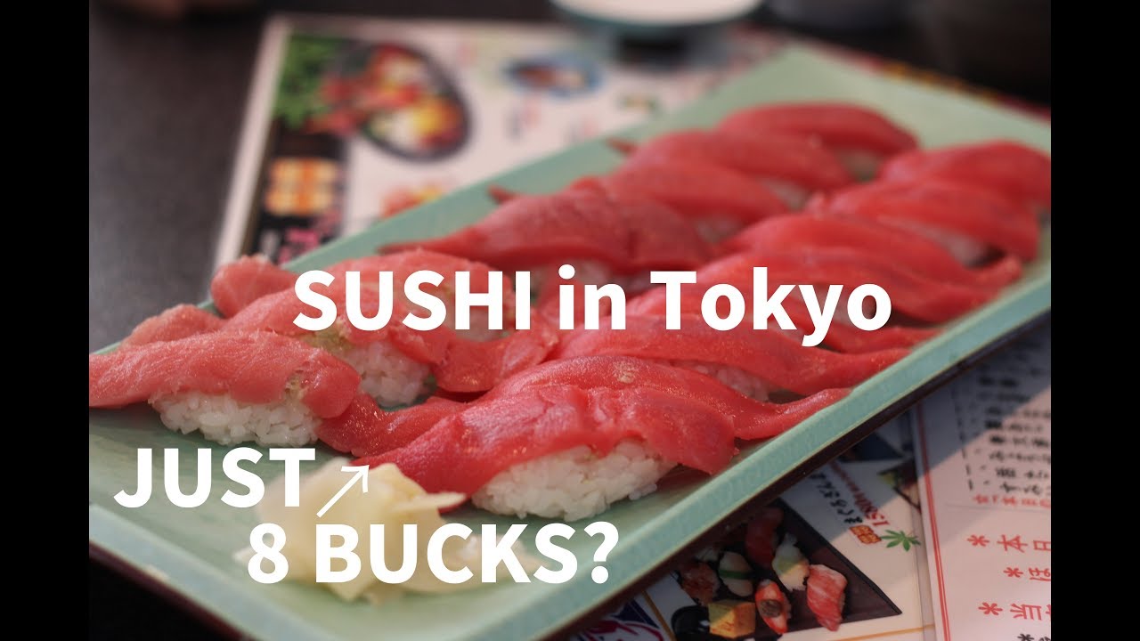 【JAPAN/TOKYO🇯🇵】1 TUNA is Under 1 Bucks?Good Quality SUSHI Sushi Zanmai Tokutoku Akabane 赤羽的壽司又便宜又好吃! - YouTube