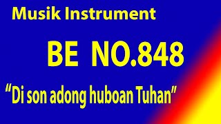 BUKU ENDE NO 848 DI SON ADONG HUBOAN Karaoke BE dengan instrument musik pengiring