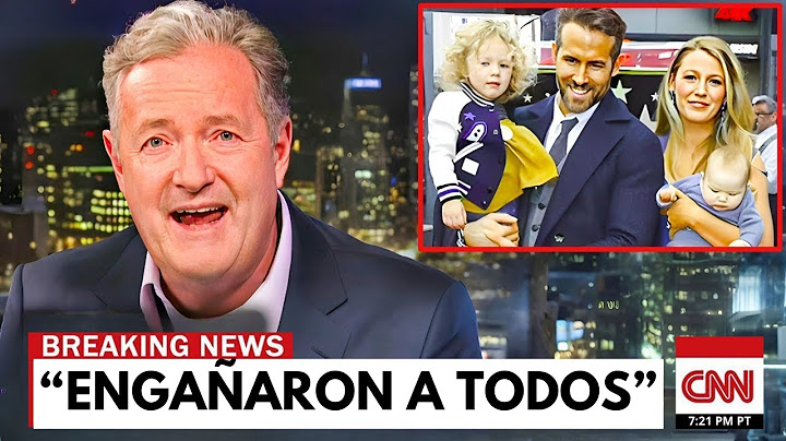 Piers Morgan PONE FIN a la Carrera de Blake Lively Tras EXPONER la Verdadera Conexión con Ryan