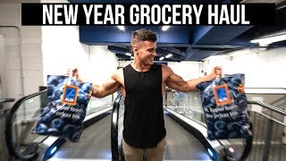 BODYBUILDING GROCERY HAUL 2019 | Full Abs And Leg Day