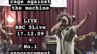 Rage Against the Machine - Live on BBC Radio + No.1 Announcement