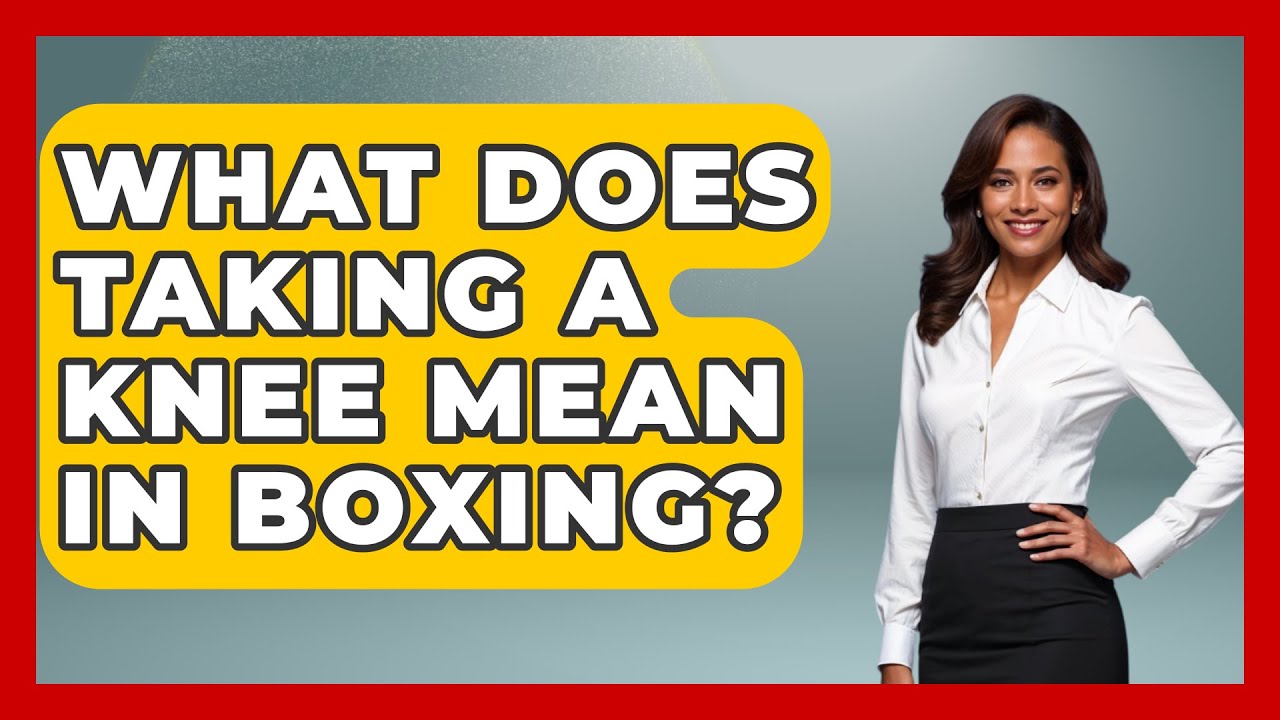 What Does Taking A Knee Mean In Boxing Knock Out Reels YouTube What Does Taking A Knee Mean In Boxing Knock Out Reels YouTube