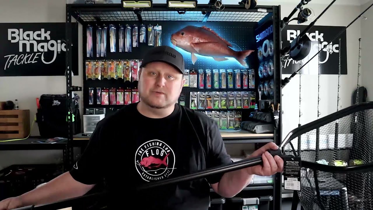 Black Magic Tackle // Medium Snapper Net - New Products 2021