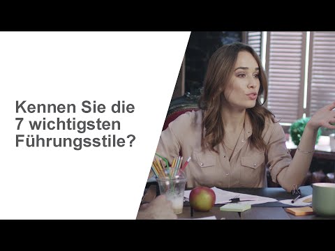 Video: Warum ist es wichtig, Ihren Führungsstil zu kennen?