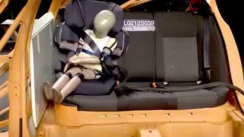 Краш-тест автокресла Cybex Solution X2 (боковой удар)