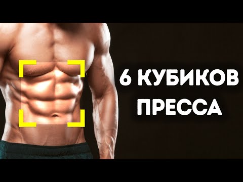 Как накачать 6 кубиков пресса: инструкция для начинающих