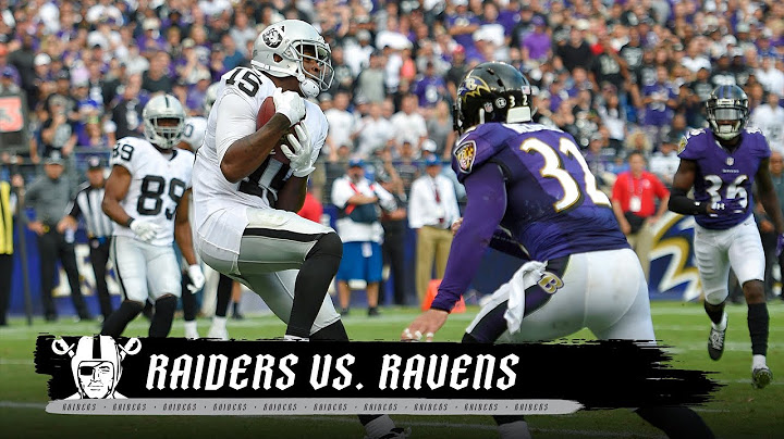 Raiders’ All-Time Memorable Highlights vs. Baltimore Ravens | NFL
