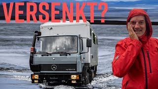 ISLAND  Zu tiefe Flußdurchfahrten, krasse F-Roads, bizarre Landschaften im Expeditionsmobil |Vanlife