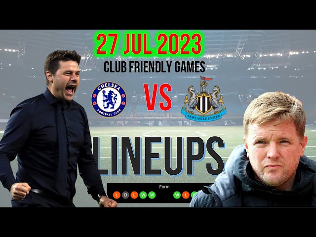 Chelsea vs Newcastle United Possible Lineups