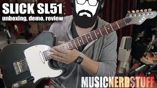 SLICK SL51 from Guitarfetish UNBOXING, DEMO, REVIEW!