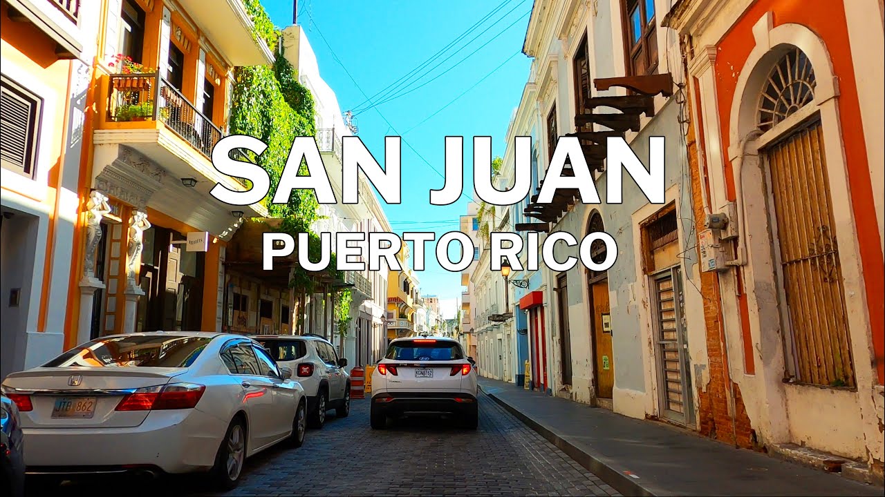 San Juan, Puerto Rico - Driving Tour 4K