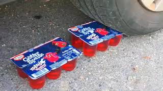 Experiment : Car vs Jelly Crushing Crunchy & Soft Things by Car! screenshot 5