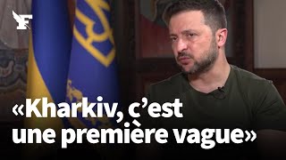 Ukraine: «Kharkiv pourrait être la première vague d'une offensive russe», selon Zelensky