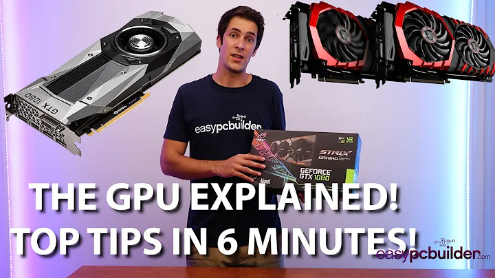 The Computer Graphics Card (GPU) Explained - 6 Top Tips in 6 minutes!!  - Gaming PC