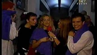 Timbiriche entrevistados despues del concierto en su primer reencuentro