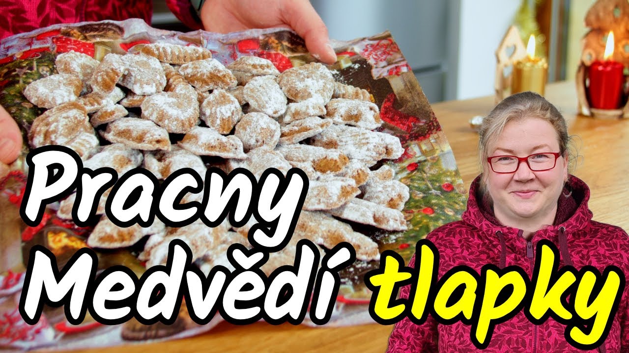 👩‍🍳🎄 Tradiční ořechové PRACNY aneb medvědí TLAPKY! Vyjímečné cukroví, které zvládne upéct každý