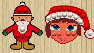 Pop it Christmas 3D! Very satisfying and relaxing ASMR slicing game