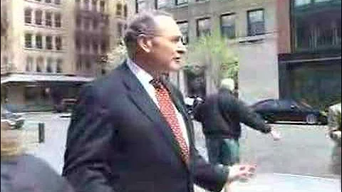 Chuck Schumer confronts an unhappy voter