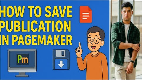How to Save a Publication in PageMaker | Step by Step Guide in Hindi | Easy DTP Tutorial
