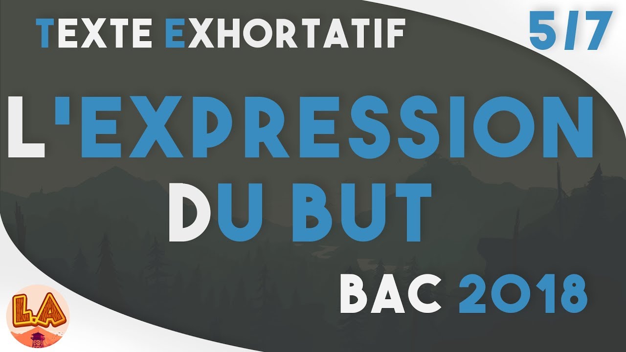 FR 3AS : L'EXPRESSION DU BUT #5/7