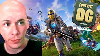 MI PRIMERA PARTIDA y REACCIÓN a FORTNITE OG: ORIGENES | FOLAGOR