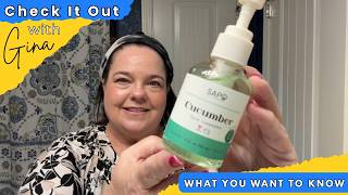 Sapo Cucumber Face Cleanser | pH-Balanced Aloe + Neem Facial Cleanser For Daily Use screenshot 3