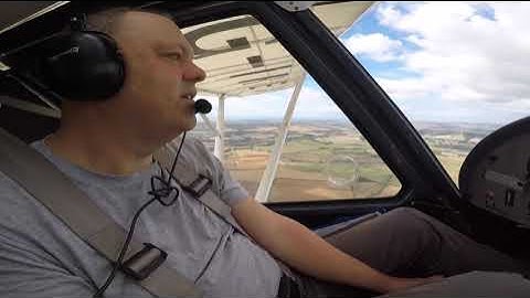 First Flight in the Ikarus C42 from Deanlands