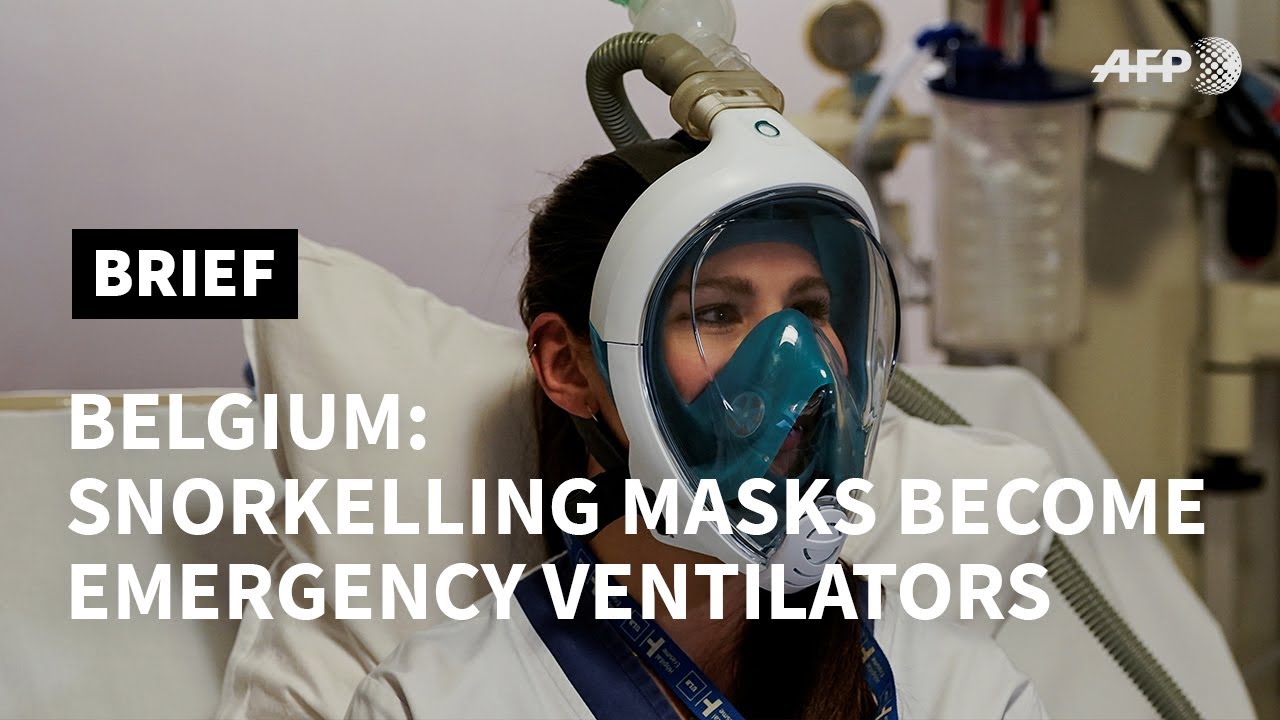 Coronavirus: How do makeshift ventilators which are made from snorkel masks  work?