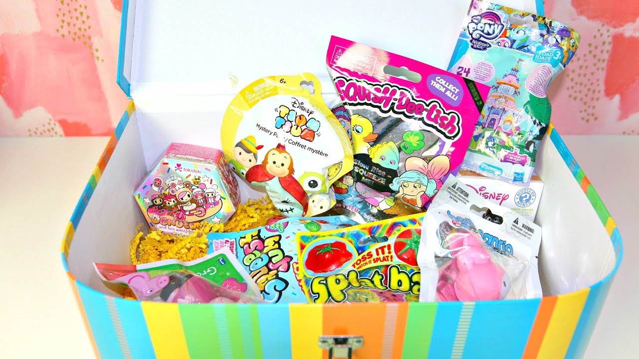 Caja Sorpresa Abriendo Juguetes Tokidoki Mlp Squishy Toysmundo De