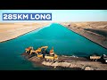 Afghanistan is building asias largest artificial river in the desert