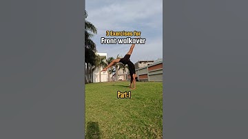 part -1 front walkover tutorial #gymnast #tutorial #flexibility #shorts