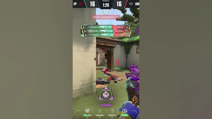 benjyfishy dominates valorant round 😎