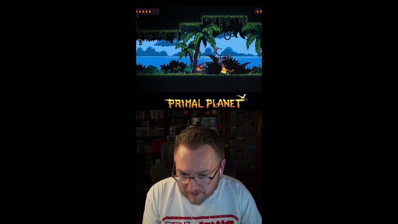 Primal Planet - A Caveman Metroidvania! (Portrait)
